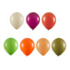 Balão Redondo Liso Numero 09 Diversas Cores- 150 Unidades Art Latex