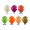 Balão Redondo Liso Numero 09 Diversas Cores- 150 Unidades Art Latex - Image 2
