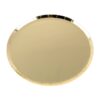 Kit Dourado Natalino Com Copo Papel Liso 270ml Colher Sobremesa Gold Prato Papel Liso 18CM E Guardanapo Natalino Folha - Image 2