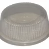 Embalagem Bolo Torta Tampa Alta Peq. Sanpack S-32 Branca C/100 - Image 2