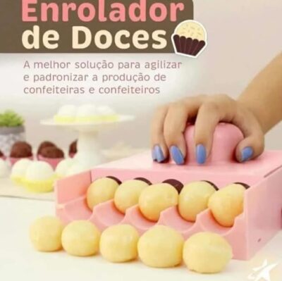 Enrolador De Doces  Brigadeiro Docinhos Rosa Bebê (Nº 4-16 Gramas) - Image 5