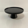 Boleira de MDF Laqueado Preto/Tamanho Grande