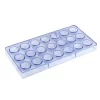 Forma Para Chocolate Bombom MARGARIDA - 9G - Transparente