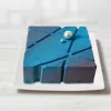 Forma De Silicone Quadrada Grafismo Cinza - Image 2
