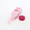 Confeito Shapes Estrelas Grandes Rosa, Branco - Image 2