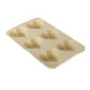 Forma De Silicone Monoporção Coração Precioso Bege
