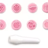 Kit Carimbos Frutas BlueStar Rosa