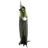 Boneco Halloween Bruxa com Som, luz  e Movimento