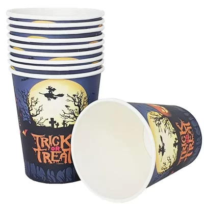 Copo de Papel Halloween 240ml c/10 - Image 2