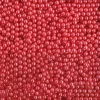 Confeito Sugar Beads Perolizados Vermelho 4mm