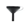 Funil Com Filtro Aço Inox Preto
