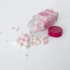 Confeito Sugar Beads Perolizado Rosa E Branco - Image 4