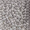 Confeito Sugar Beads Perolizado Prata - 6mm