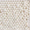 Confeito Sugar Beads Perolizados Branco 4mm