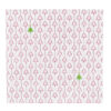 Guardanapo de Papel Pinheiros Vermelho Branco e Verde 32,5x32,5cm c/ 20