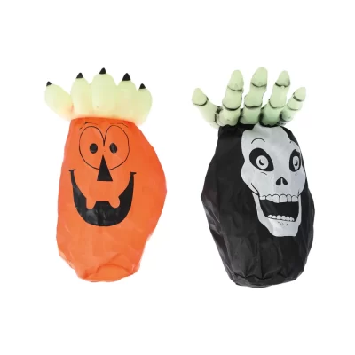 Mão de Caveira Pega Doces Brilha no Escuro Composê