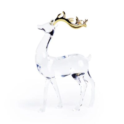 Rena Decorativa Em Pé Incolor  24 cm