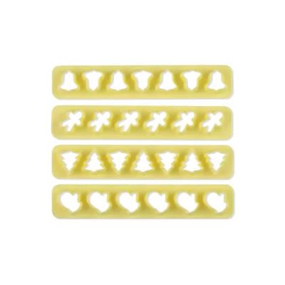 CORTADOR KIT RÉGUAS MINIATURAS NATAL 1