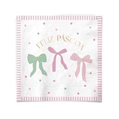 Guardanapo de papel Feliz Páscoa
