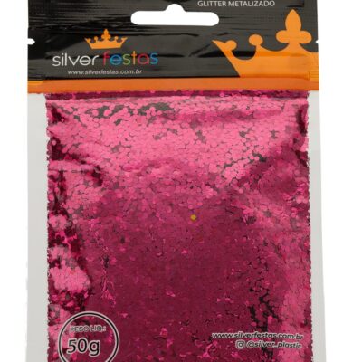 Glitter metalizado