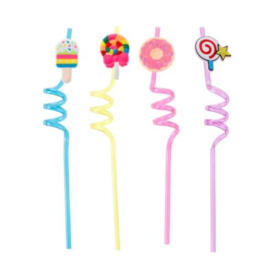 Canudo espiral divertido - doces