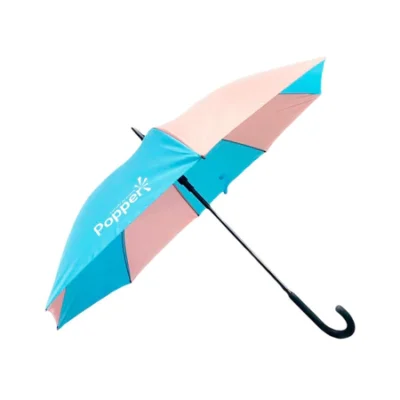 Guarda chuva chá revelação com confete rosa - menina