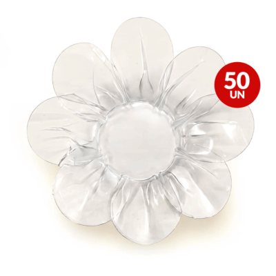 Forminhas decorativas cristal - Daisy Ultrafest - 50 unidades