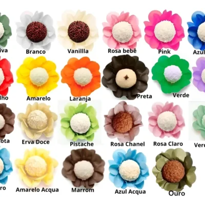 Forminhas decorativas para doces - Ultrafest Style - 40 unidades