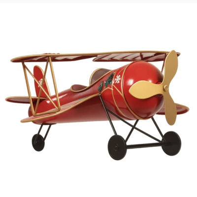 Avião decorativo Natal